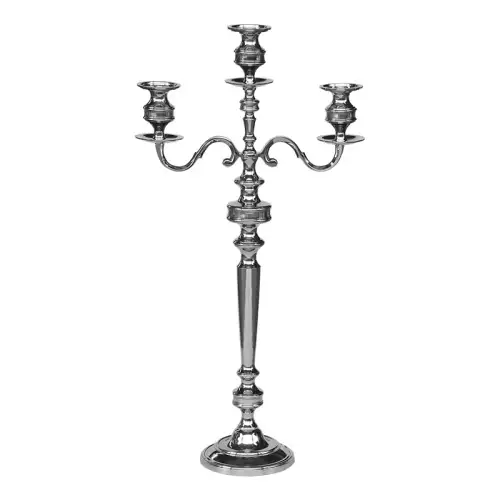 By Kohler  Candleholder Sapporo 26x55x104cm 3-Arm (100665)