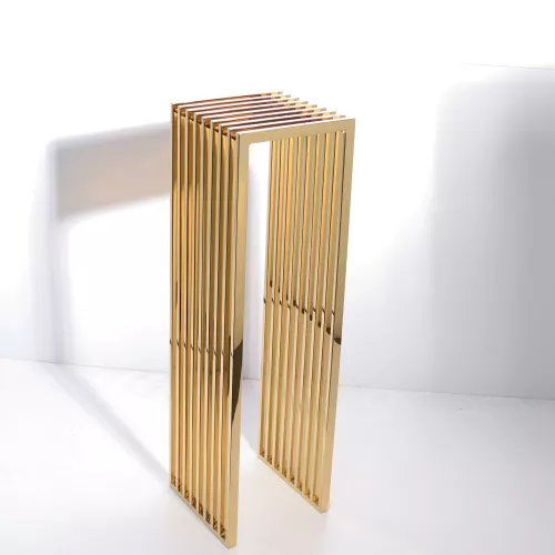 By Kohler  Pillar console table Morley 35x35x120cm gold (201721)